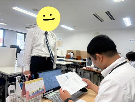 就職活動の様子