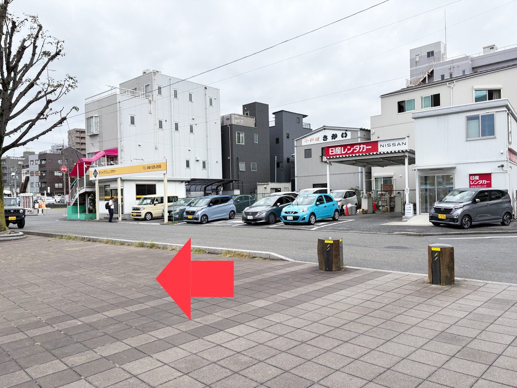 アクセスジョブ熊谷への道順