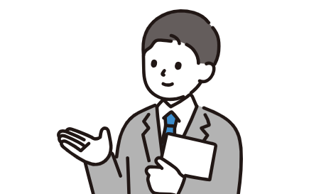 卒業生イラスト男性