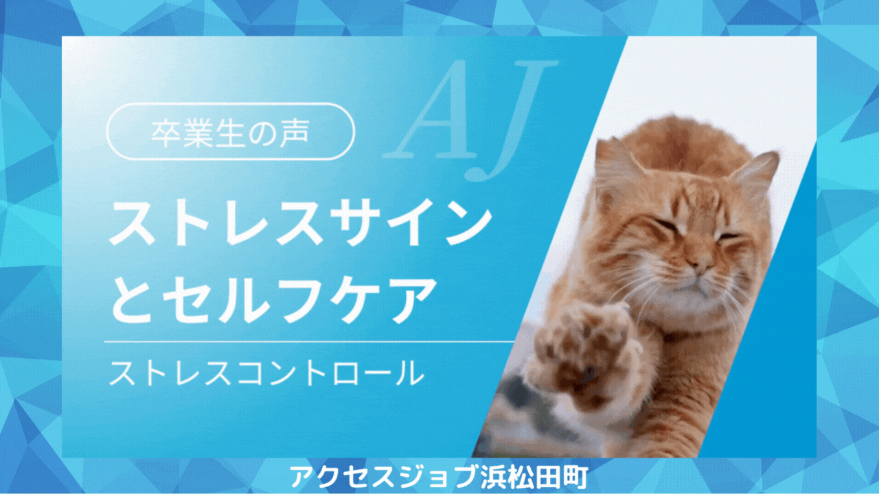 講義、ストレスサインとセルフケアのサムネイル