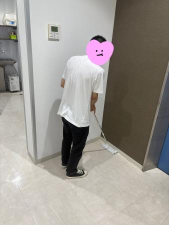 クイックルワイパー、廊下掃除、道具の使い方