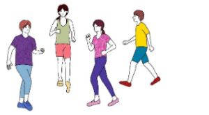 体力づくり　室内ウォーク　