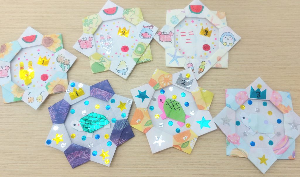 夏祭りを開催しました！～利用者と卒業生の交流会～メダルの画像
