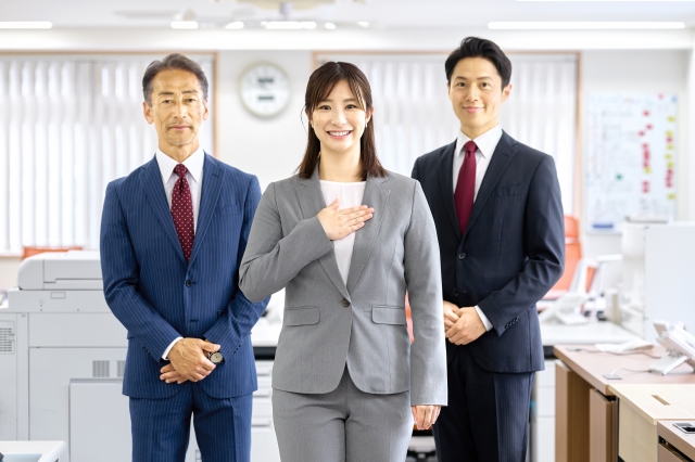 3人のビジネスマンの画像