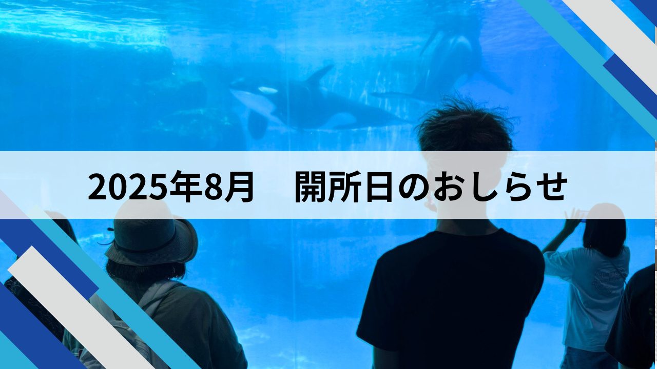 ２０２５年８月開所日のおしらせ　の画像