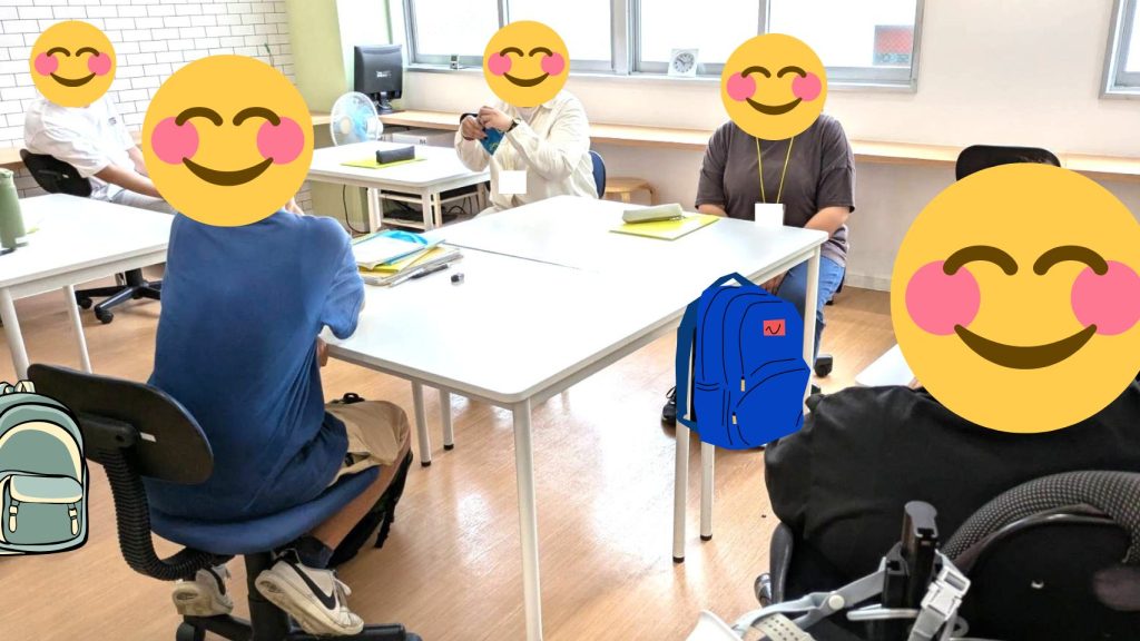 夏祭りについて話し合いを行う様子１