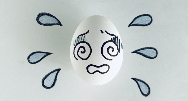あわあわするキャラクターの画像