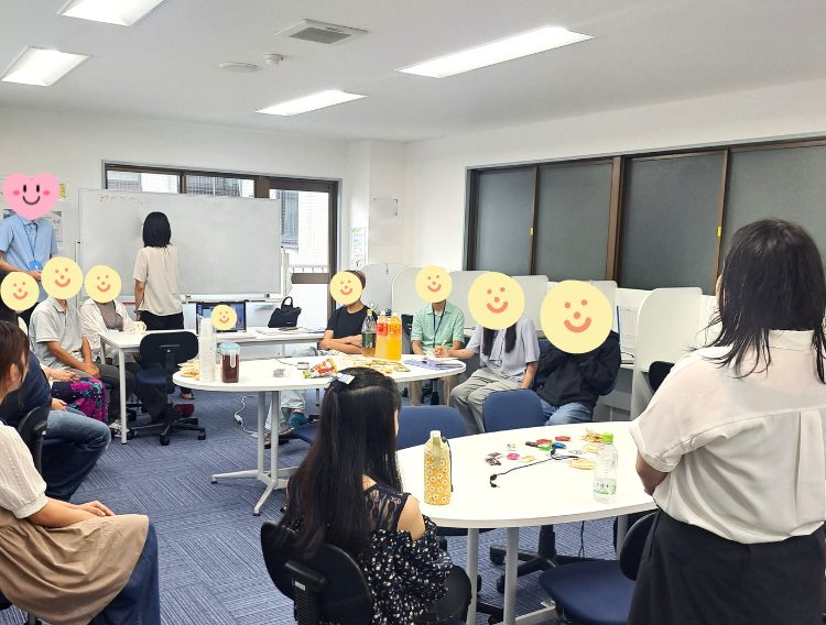 卒業生懇談会の様子