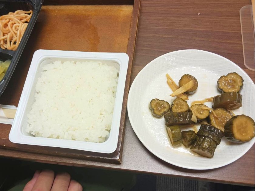 ごはんと漬け物