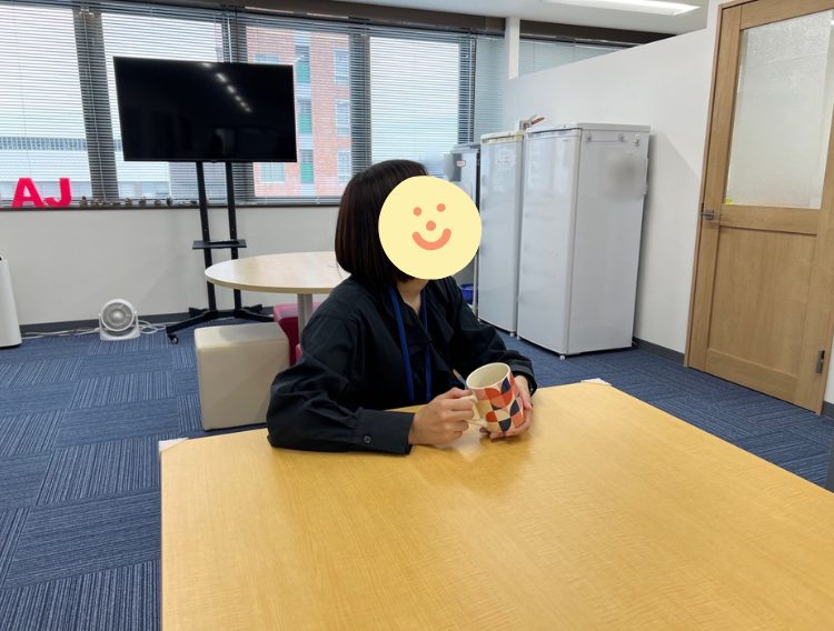 ジョブカフェでコーヒー