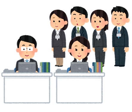 障害者雇用の企業実習って？実例とメリットを解説の就労体験（企業実習）イメージイラスト