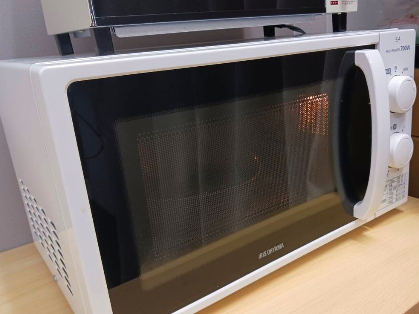 電子レンジでチン。