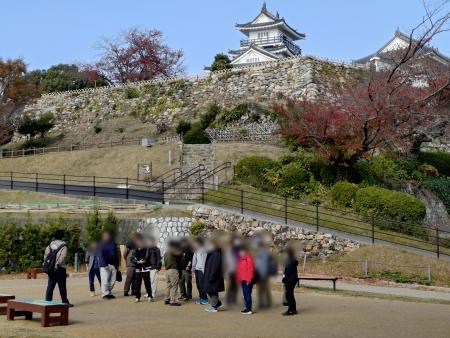 集合写真、浜松城公園