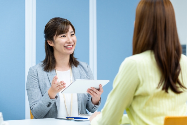 見学時面談のイメージ