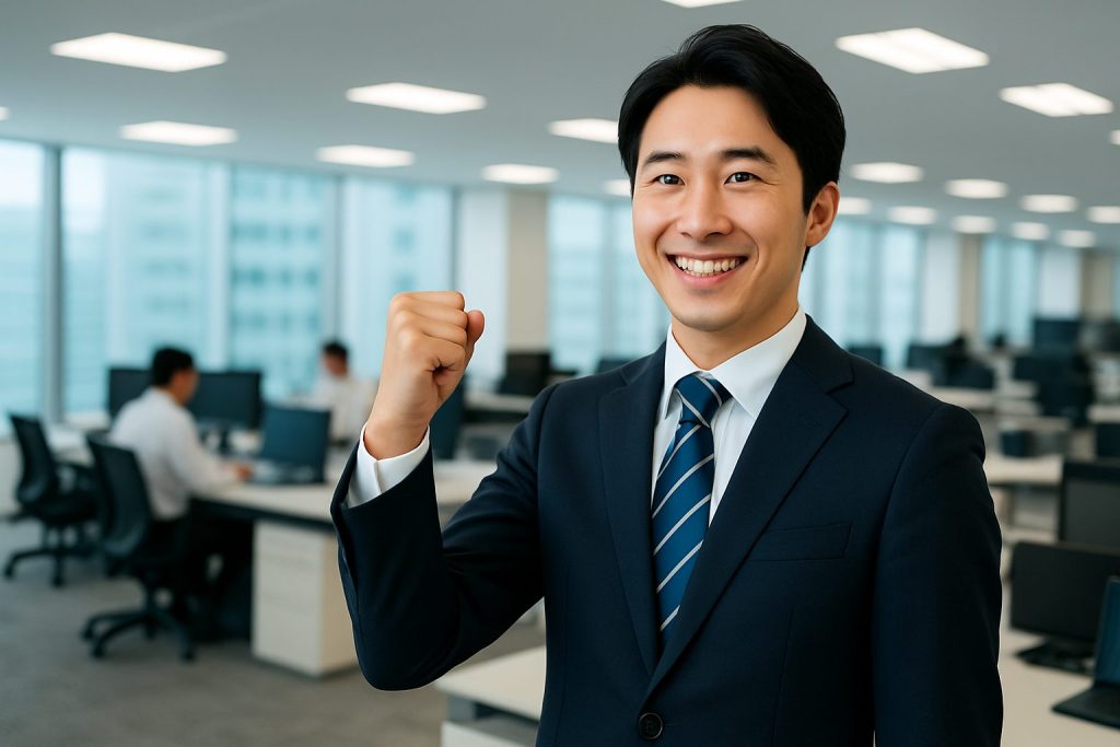 自分らしい働き方を目指して歩み出す利用者イメージ