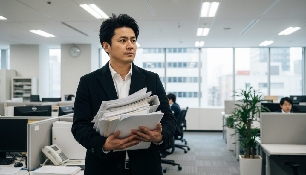 考えている男性