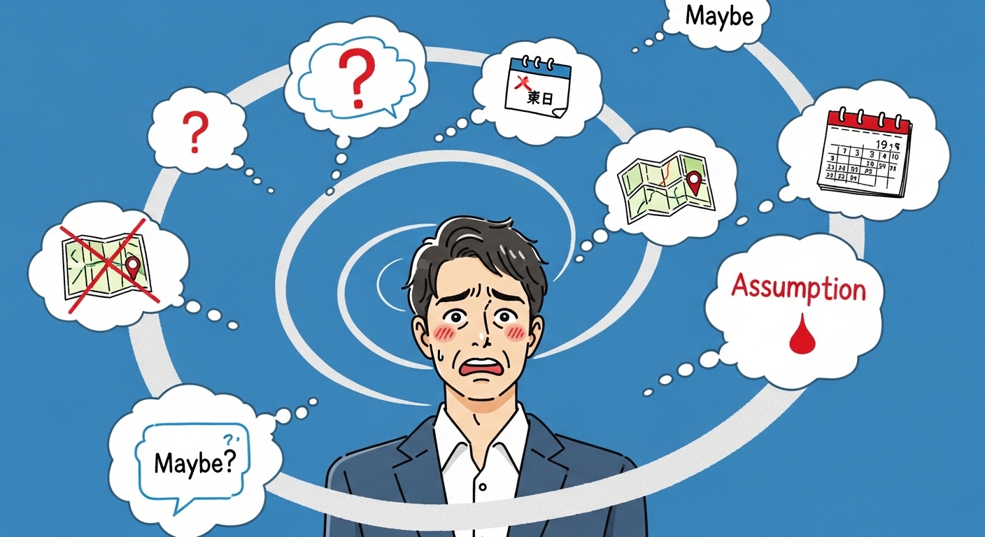 混乱のスパイラル