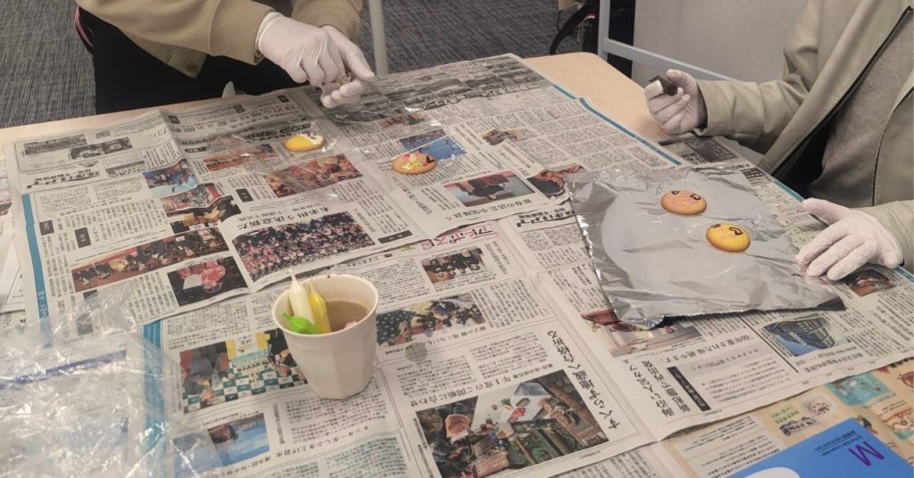 アクセスジョブ静岡のバレンタインレクリエーションの様子