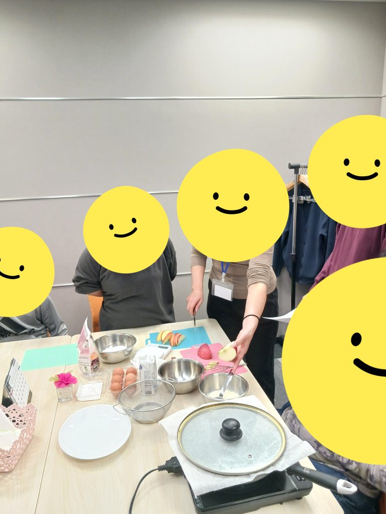 アップルケーキを作りました