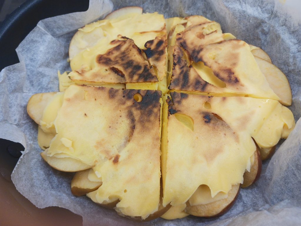 アップルケーキを作りました